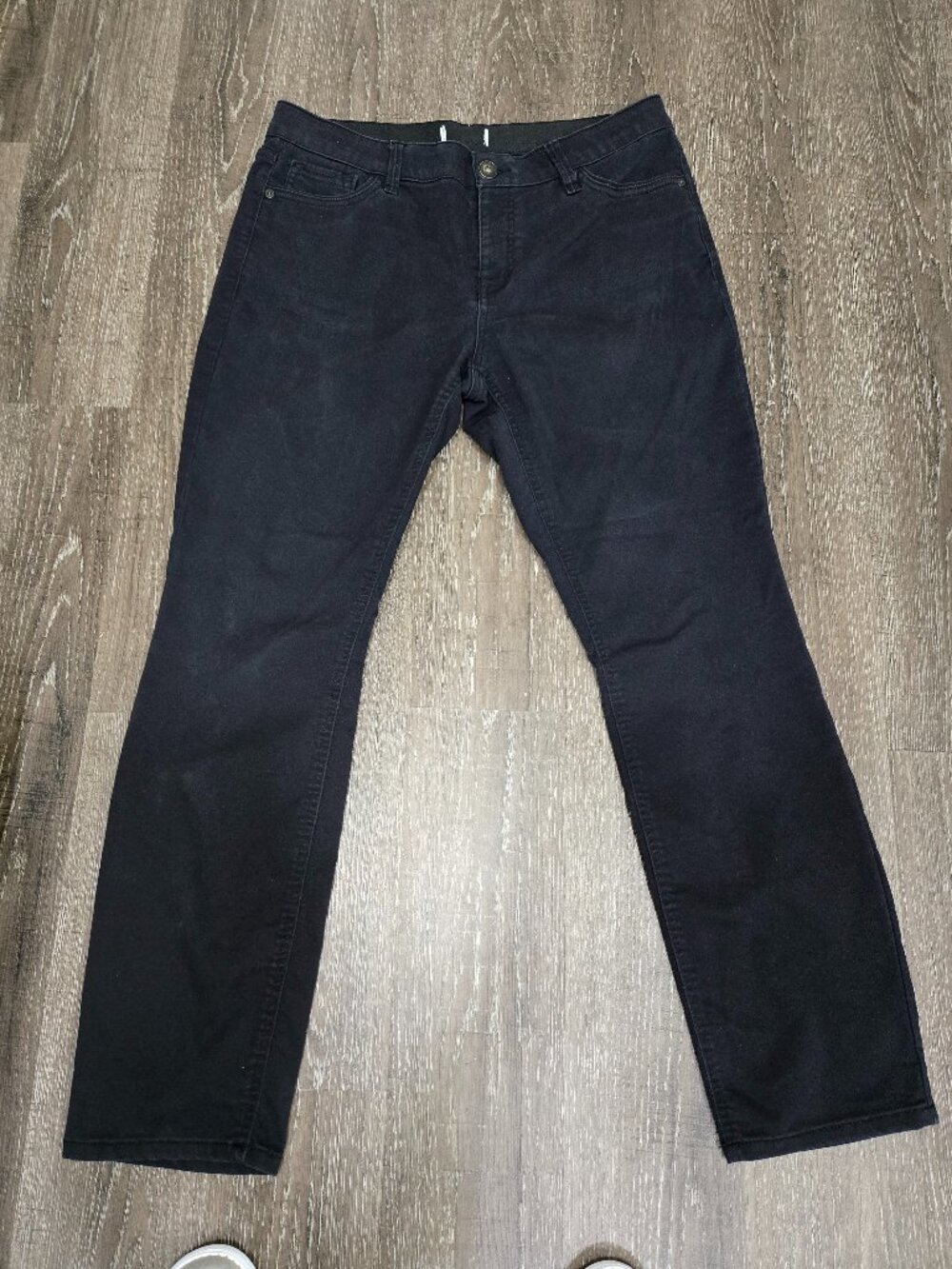 Liz Claiborne Sara Black Stretch waist, Office Pant, Good Condition, size 12